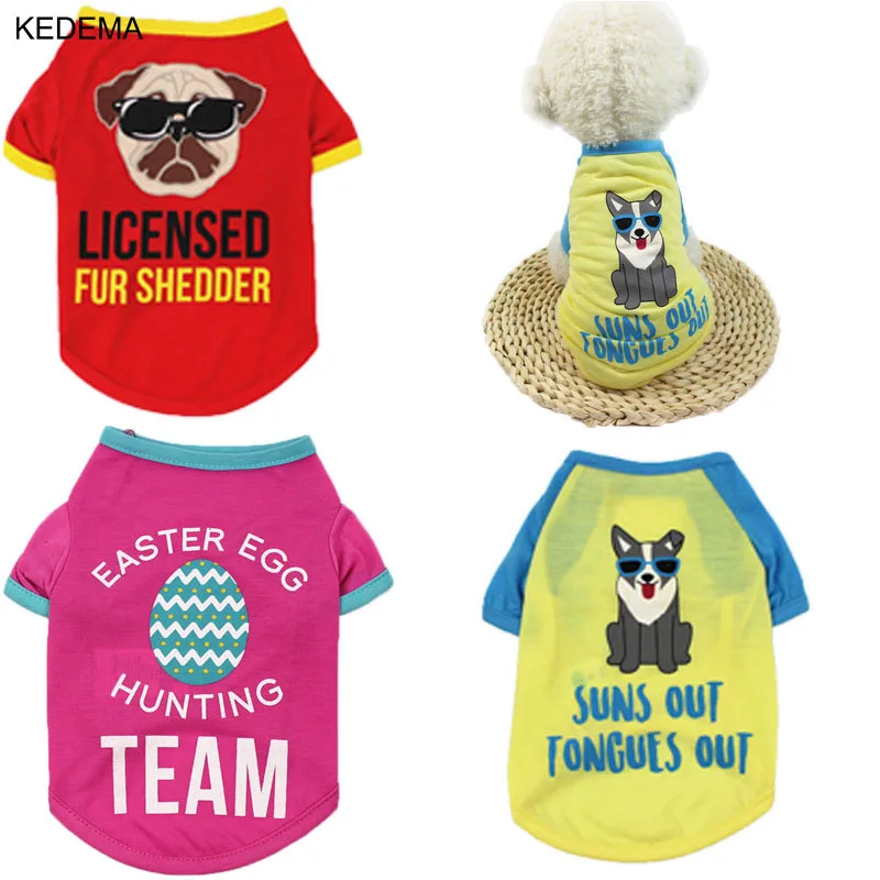 KEDEMA Pet Clothes for Small Dogs Summer for Dogs Clothes Pets Dog