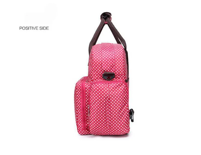 343412cm Fashion Baby Diaper Bags Backpack Nappy Changing Bag For Mom Dot Women Messenger Tote Mother Maternity Bag Ladies (9)