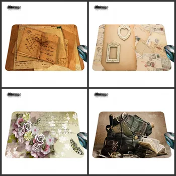 

Mairuige Retro Book Custom Beautiful Aming Mousepad Mouse Pad Mat Varieties The No Lockedge Keyboard As Gift
