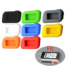 A93 A96 A63 брелок силиконовый чехол для ключей для Starline A93 двухсторонняя Автомобильная сигнализация Пульт дистанционного управления ЖК-передатчик