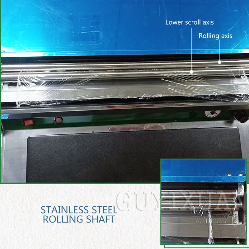 Cling film sealing machine food wrap film packaging machine automatic wrap film baler stainless steel