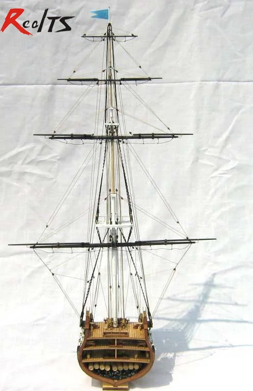 

Classics sailboat model USS.Constitution section 1794 1/75 Cross Section Wooden Model Ship Model Kit