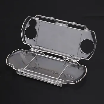 

Snap-in Crystal Case Clear Protector Cover Travel Game Console Case Carry Hard Cover Case Perfect Fit For Sony PSP 2000 3000