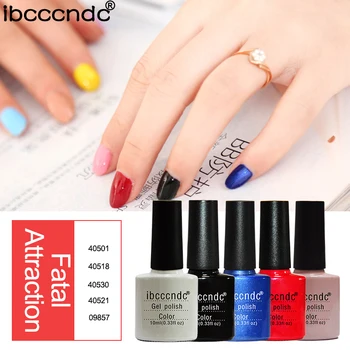 

5 Color Nail Art Gel Set 10ML UV Gel Nail Polish Soak Off Semi Pernament Long Lasting Lacquer Varnish Nails Tool IBCCCNDC