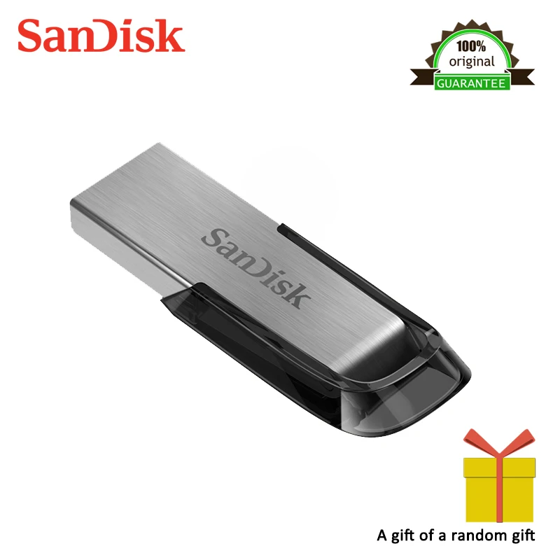 Двойной Флеш-накопитель SanDisk CZ73 USB3.0 флеш-накопитель 64 Гб оперативной памяти, 32 Гб встроенной памяти, супер Скорость USB флеш-накопитель читать Скорость до 150 МБ/с. USB3.0 флешки 16 Гб 130 МБ/с