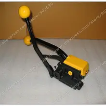 Скидка! A333 ручной Бессальниковый стальной ленточный обвязочные инструменты без уплотнения, металлический обвязочный инструмент для стальной полосы шириной от 13 до 19 мм