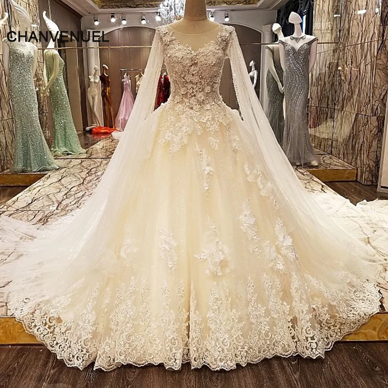 Crystal Top Wedding Dresses 3