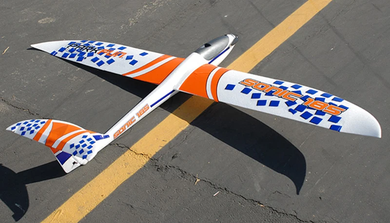 Dynam Glider 1850 мм Sonic RC RTF пропеллер самолет с мотором сервопривода батареи