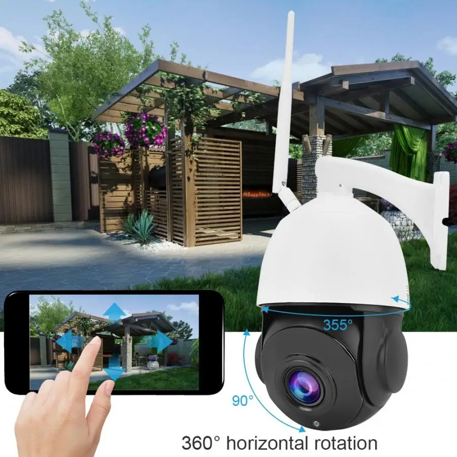 

2 Megapixel 30x Zoom Camera Auto Wifi Tracking PTZ Outdoor LED Camera