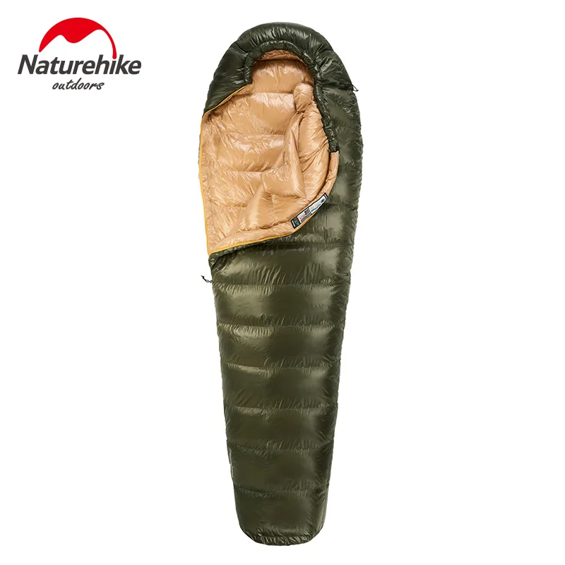 NatureHike NH15D800 K спальный мешок на утином пуху с компрессионной упаковкой для