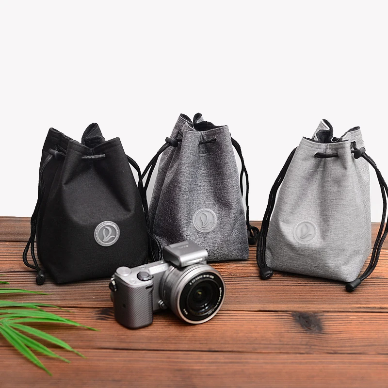 Dslr Camera Organizer Pouch Drawstring Camera Bag Insert Pocket