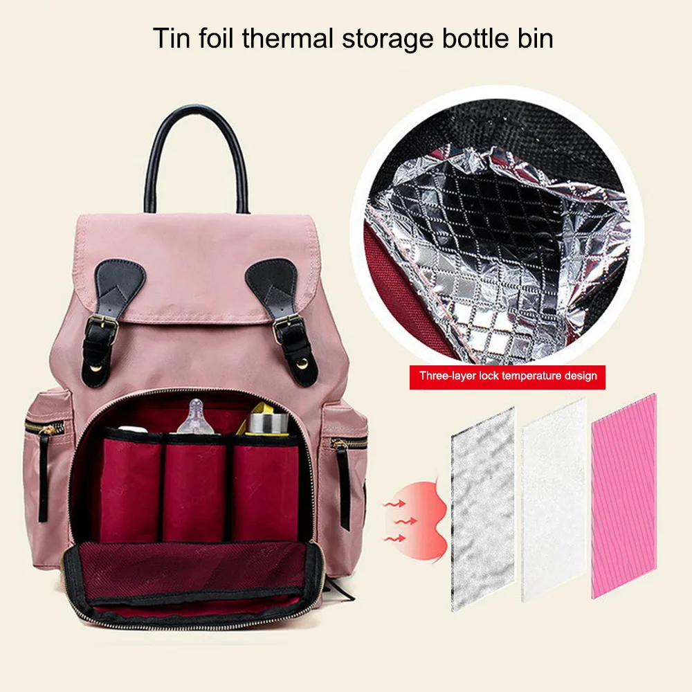 Многофункциональная Сумка-подгузник для мам, Большая вместительная детская сумка, рюкзак для путешествий, модная дизайнерская сумка для ухода за ребенком