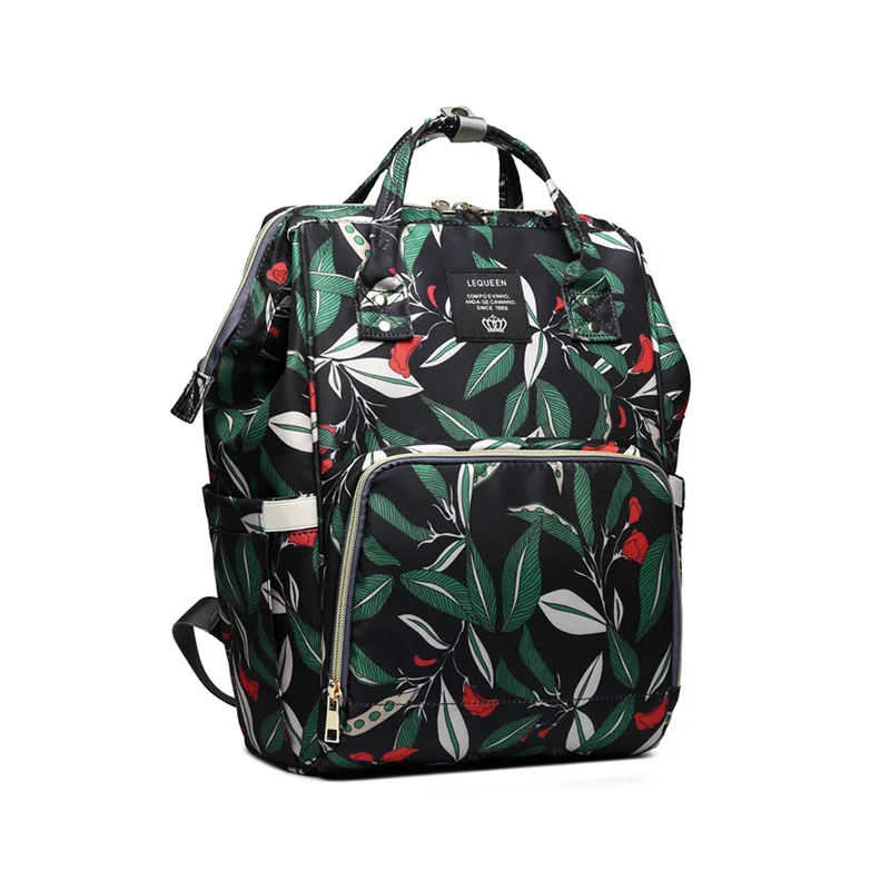 spesifikasi Ibu Popok Tas Besar Kapasitas Bayi Popok Tas Desainer Nursing Bag Fashion Perjalanan Ransel Perawatan Bayi Bebek Tas untuk Ibu N Ayah