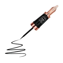 Авторучка Дизайн 24 H долгое Водонепроницаемый черный матовый карандаш Карандаш для глаз макияж Косметические жидкая подводка