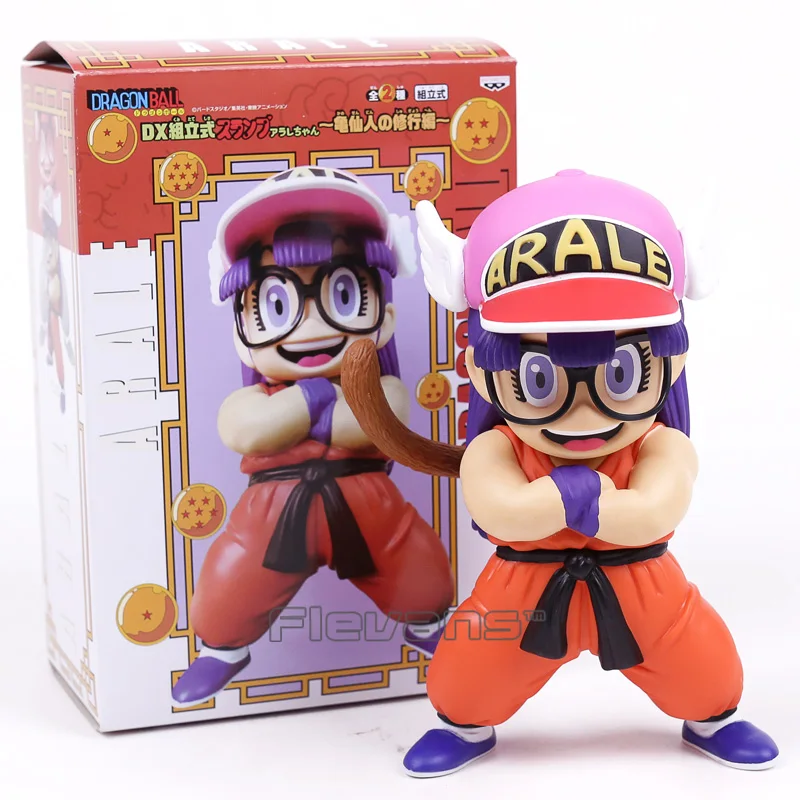 Dr Slump Arale Косплей Dragon Ball Z Son Goku/Krillin из ПВХ фигурки аниме мультфильм смешные игрушки подарки 17~ 19 м 2 стиля - Цвет: A