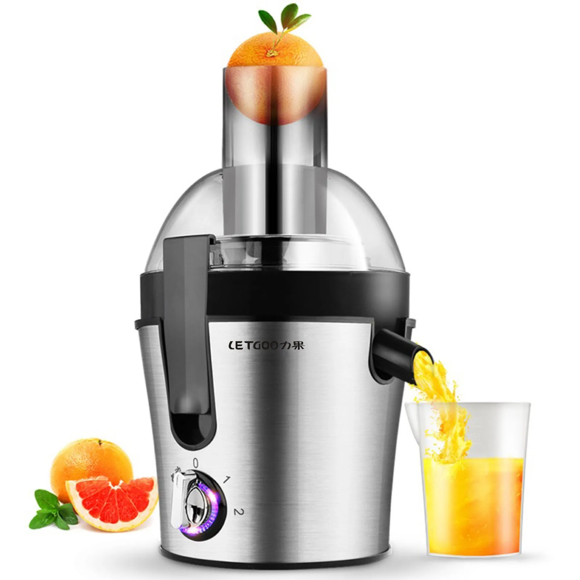 1.5L Large Diameter Portable Blender Juicer Cup Stainless Steel Multi-function Home Automatic Machine Slag Separation | Дом и сад