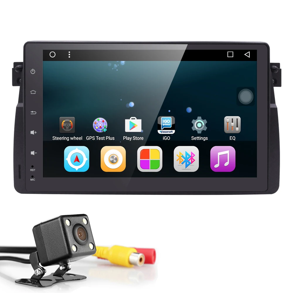 

1 Din Android 7.1 AutoRadio GPS Head Unit For BMW E46 M3 Rover 75 MG ZT Sesan Coupe Touring Multimedia Player Navigation Wifi 4G