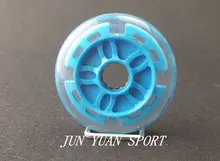 High quality!8Pieces/lot 90mm LED Flash Inline Speed Racing Speed Skating Wheel for Street Brushing Cool Light,Free shipping 