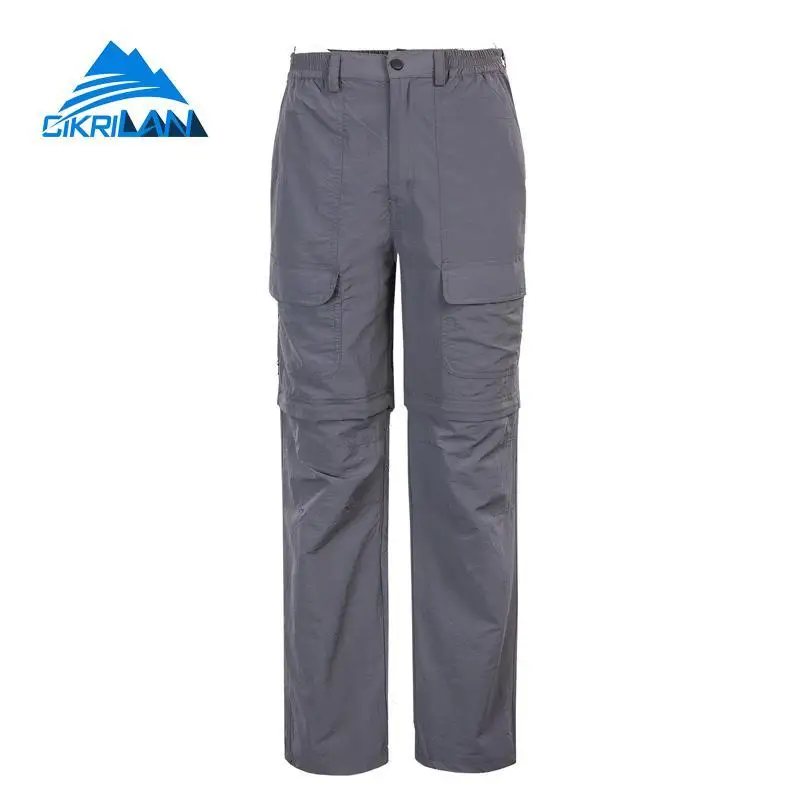 Los hombres al aire libre de secado rápido protector solar senderismo verano transpirable Camping pantalones cortos extraíbles Trekking caza de pesca Pantalones Los hombres al aire libre de secado rápido protector solar senderismo verano transpirable Camping pantalones cortos extraíbles Trekking caza de pesca Pantalones