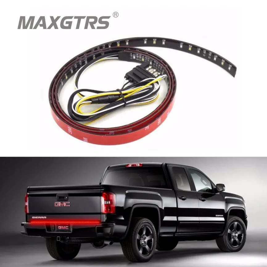 

Car Truck SUV Offroad LED Tailgate Light Bar Taillights Rear Turn Signal Lights Brake Backup Reverse Lights For Ford Jeep 1.5M