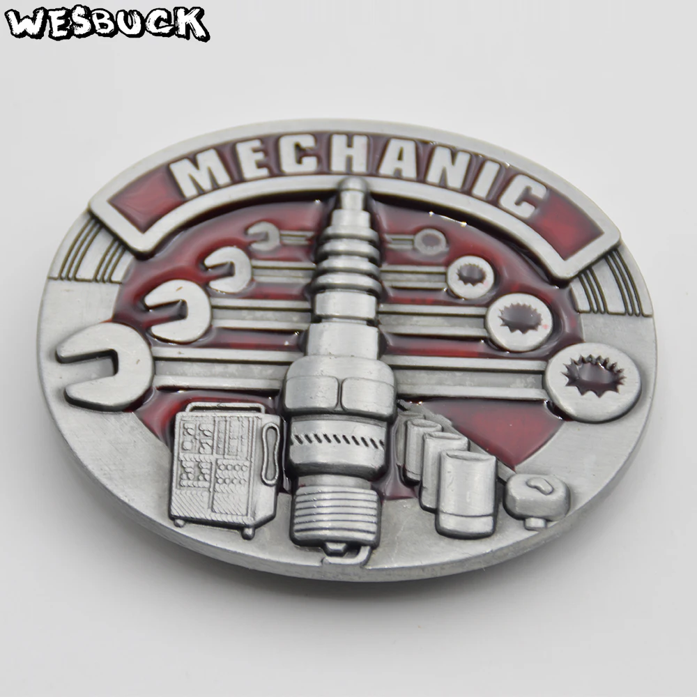 WesBuck Brand Tool Belt Buckle For Men Carpenter Mechanic Cowboy and
