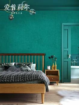 

10Mx53cm Non-woven fabrics Wallpaper Self adhesive Furniture Renovation Stickers Waterproof Dark color room Decorative