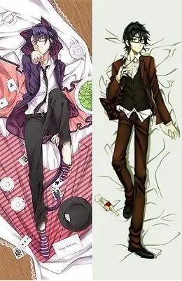 

Japanese Anime k project Hugging Body Pillow Cover Case Saruhiko Fushimi Dakimakura