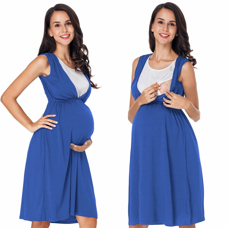 2018Hot Sale pregnancy dress Maternity summer fashion casual clothes