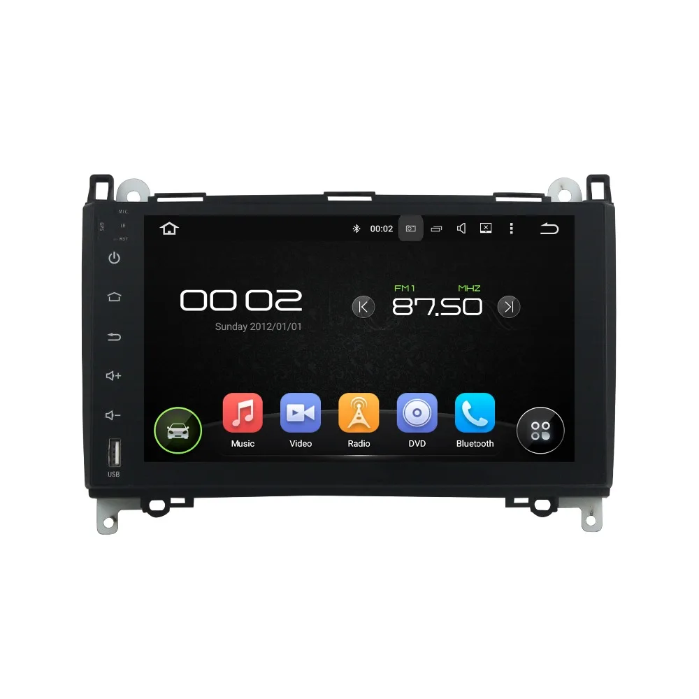 Excellent OTOJETA Android 8.0 car DVD octa Core 4GB RAM 32GB rom multimedia player for Benz A W169 W245 Viano Vito stereo recorder gps map 5
