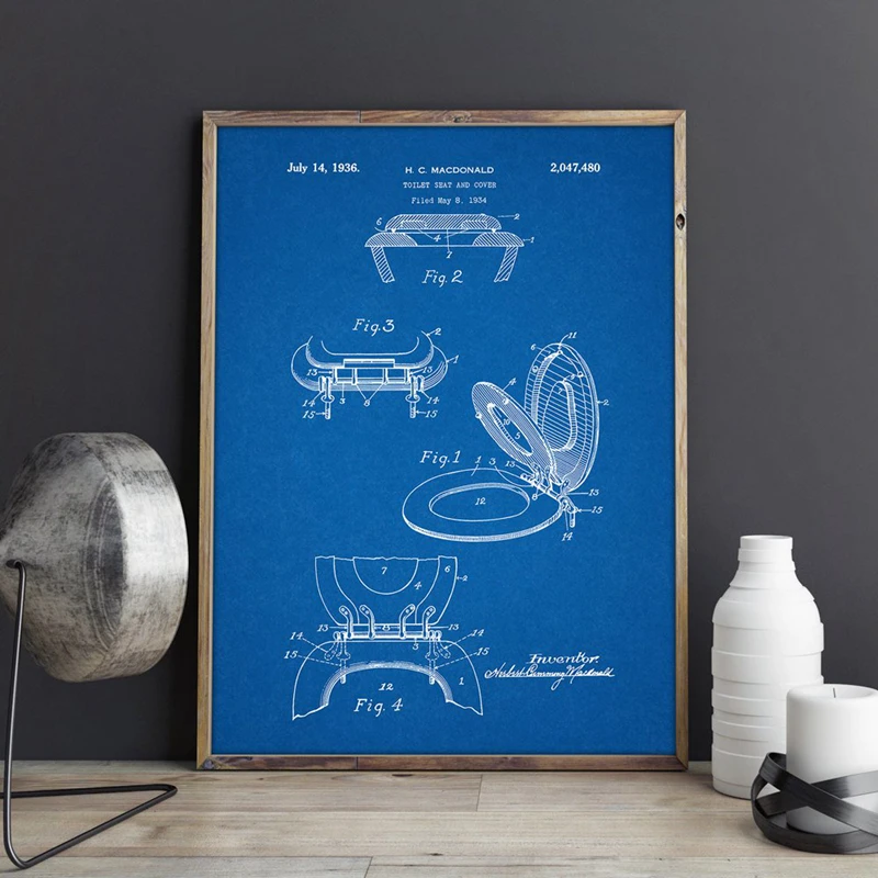 Toilet Seat Print