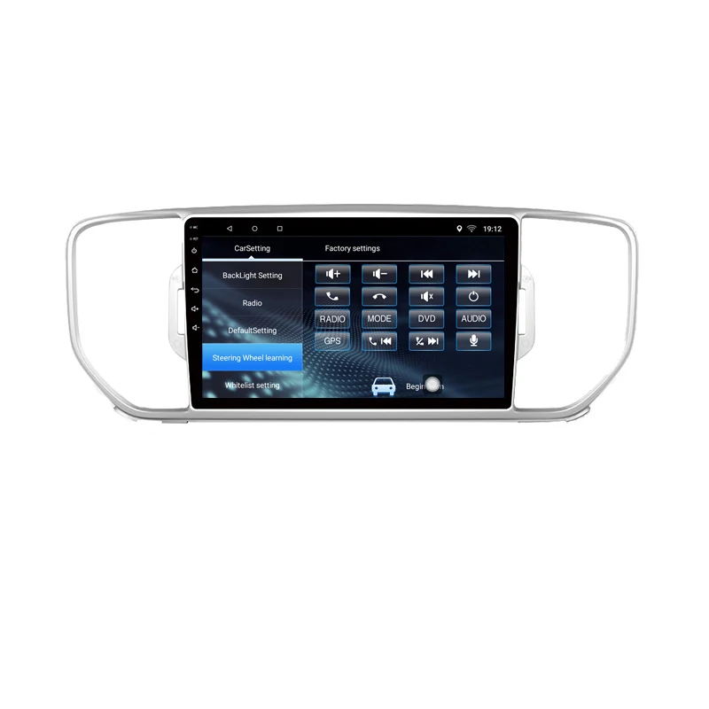Top 9" 2+32G 2.5D IPS Android 8.1 Car DVD Multimedia Player GPS for KIA rio KX5 2016 2017 2018 audio car radio stereo navigation 4