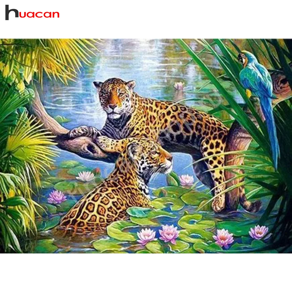

5D Diamond Mosaic Tiger Diamond Embroidery Full Square Diamond Painting Cross Stitch Animals Picture Of Rhinestones Resin Drill
