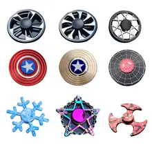 Крутой Спиннер Marvel Капитан Америка с двух сторон сплав человек паук ручной Спиннер для взрослых декомпрессия артефакт детская игрушка