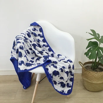 

musselin baby Blanket Newborn Infant Swaddle Baby Towel blanket Kids BedSpread Bedding Cover Bath Towels Bedding Set
