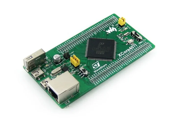  STM32 Junta STM32F407IGT6 MCU Placa de núcleo con IOs USB Ethernet NandFlash Cortex-M4 STM32 Placa 