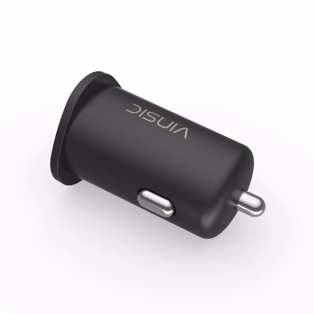 Vinsic 18 واط سريعة تهمة 3.0 البسيطة شاحن سيارة USB شاحن سيارة الهاتف المحمول شاحن آيفون 7 سامسونج Xiaomi هواوي HTC
