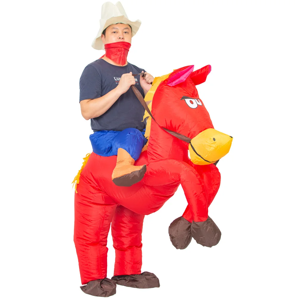 inflatable horse costume