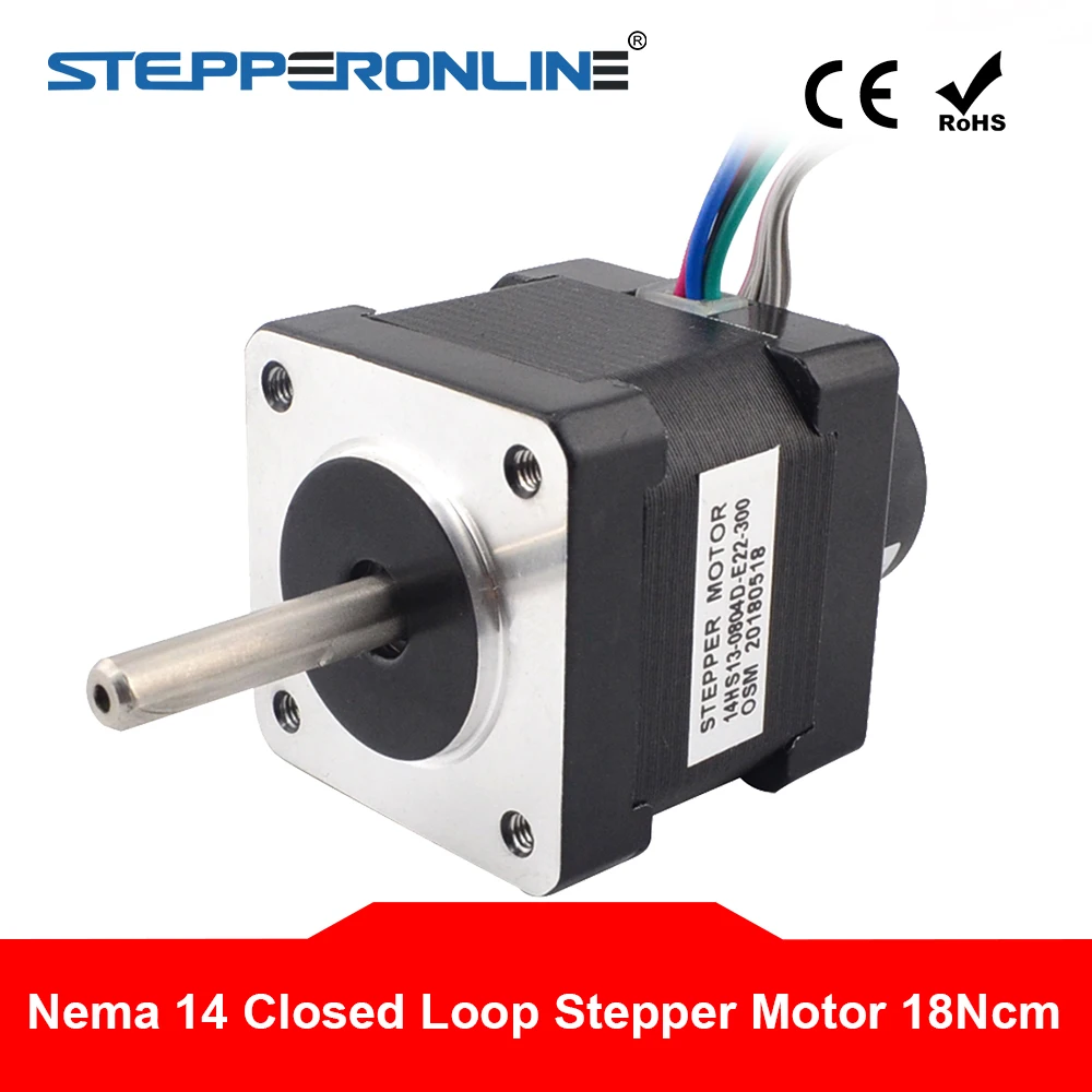 NEMA 14 35mm 2-Phase 4-Wire Stepper Motor 5mm Shaft 1.8Deg for 3D Printer RepRap 