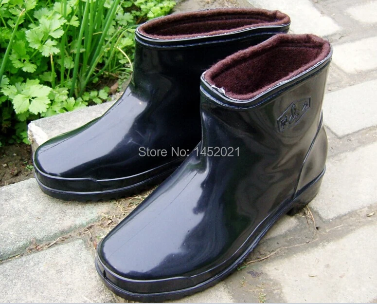 Factory outlets plus cotton men's winter boots waterproof boots shoes