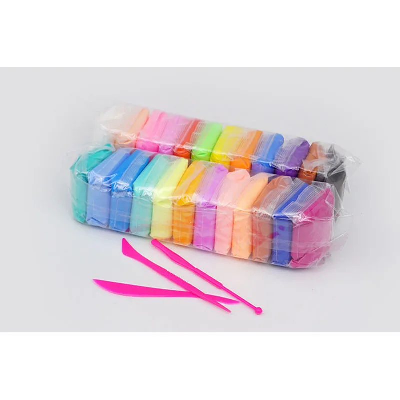 

250g Big Pack Hand Gum Play dough Fluffy Slime Super Light Clay Modeling Polymer Clay Sand Fidget Plasticine Rubber Mud Toys