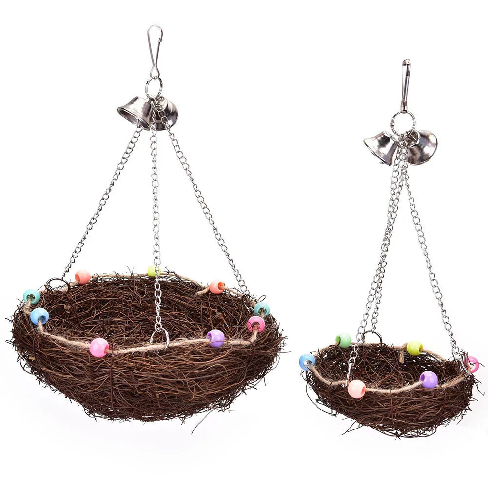 Buy 1pcs Handmade Bird Nest Toys For Birds To Play