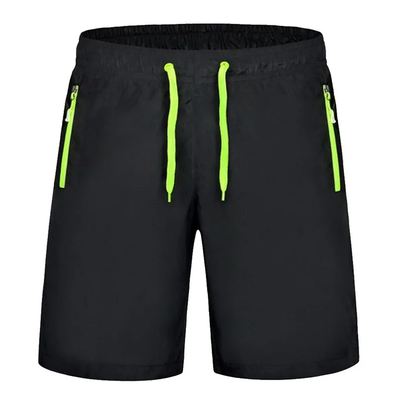 green SHUJIN летние мужские быстросохнущие шорты 7XL 8XL 9XL повседневные мужские пляжные шорты дышащие брюки мужские шорты брендовая одежда - Цвет: green