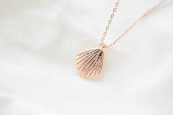 

WJZB simple fashion sexy seashells or shell pendant necklace gift for women wholesale free shipping