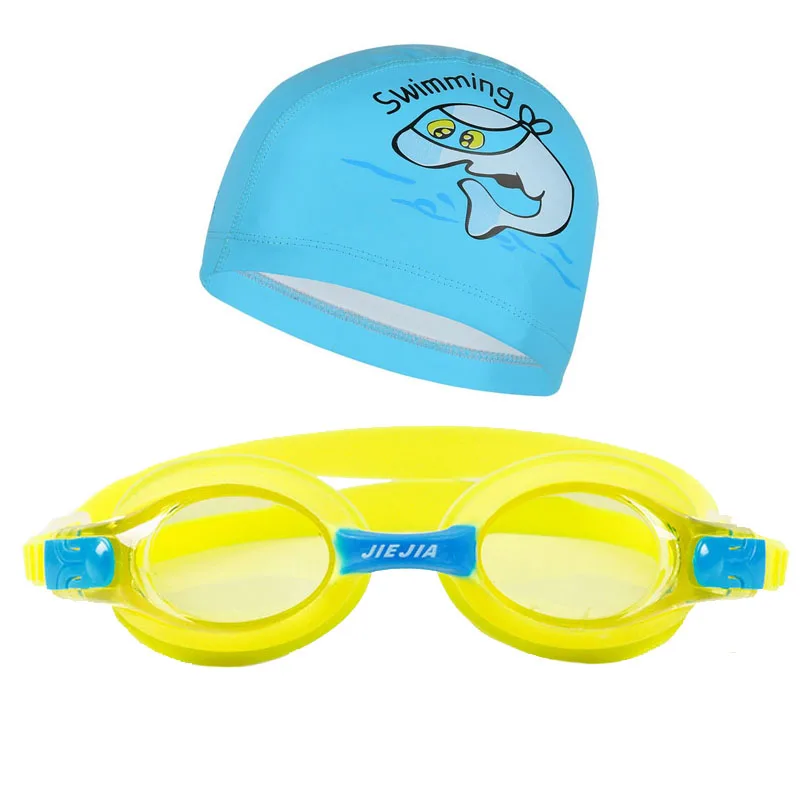 Niños Piscina gafas set Dolphin Cartoon niños gorros de natación gafas natacion peces arena gafas impermeables gafas de natación Niños Piscina gafas set Dolphin Cartoon niños gorros de natación gafas natacion peces arena gafas impermeables gafas de natación