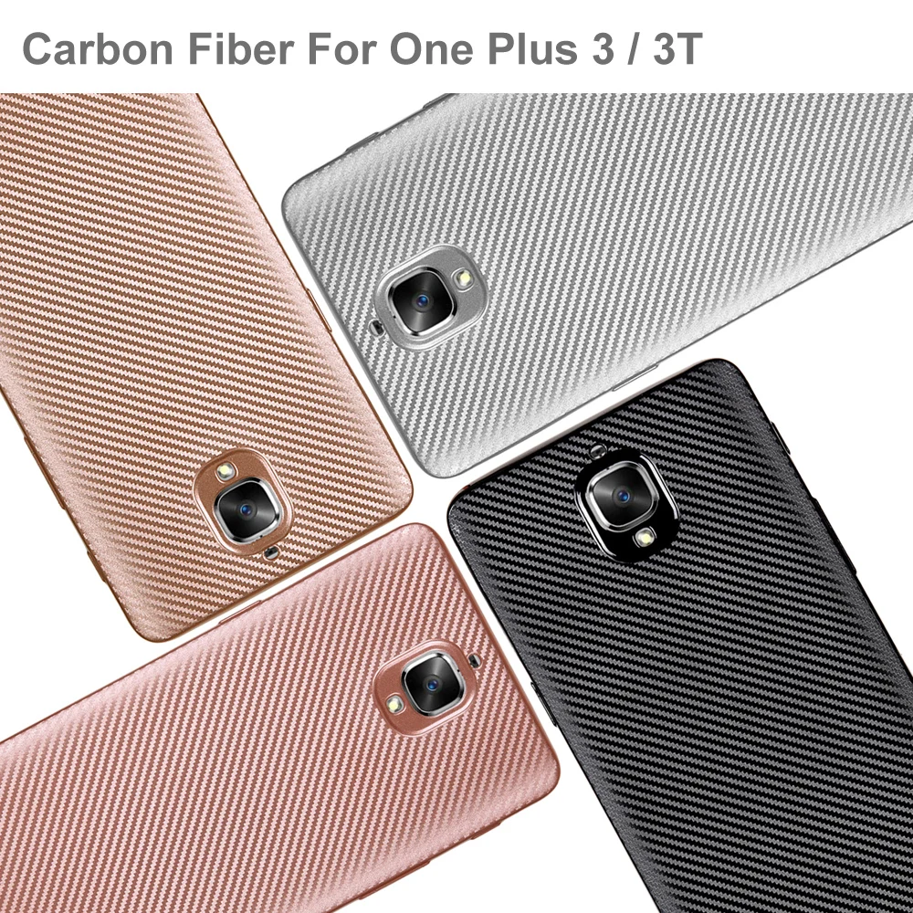 

Business Carbon Fiber Soft Case For Oneplus 7 pro 6 5 Sliver Gold Black Silicone Slim Cover For Oneplus One Plus 5 6 7 pro Case