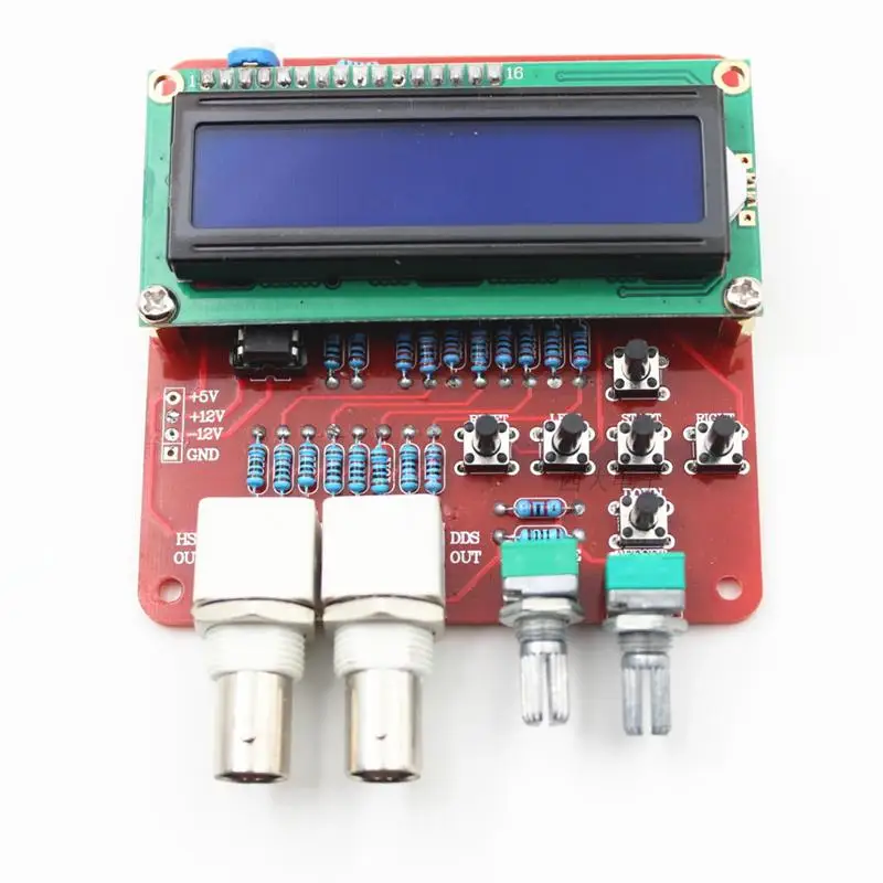 DDS функция генератор сигналов DIY Kit частоты квадратный пилообразный треугольник