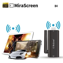 HDMI wifi дисплей ключ Mirascreen B4 адаптер Мини ПК Android tv stick Miracast Airplay Поддержка android/apple/планшет/компьютер