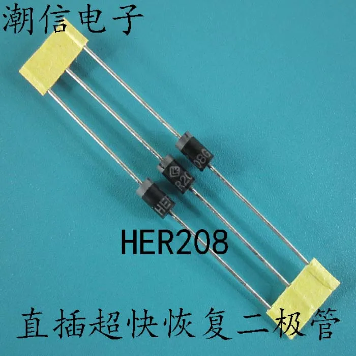 HER208 HER208G new line 2A 1000V fast recovery diode|diode ...
