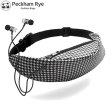 Модная женская поясная сумка, поясная сумка с 3D красочным банановым принтом, винтажная поясная сумка для путешествий, сумка для мобильного телефона, пояс для денег, нагрудные сумки