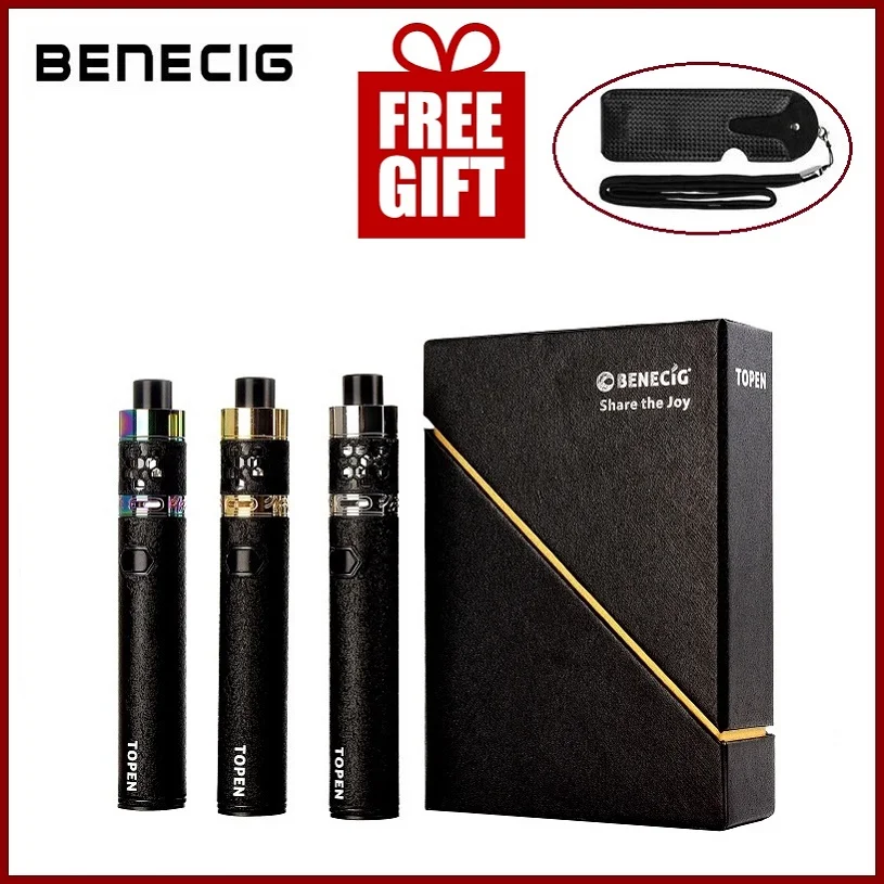 

Benecig Topen E Cigarette Vape Pen Starter Kit 2600mAh Battery Wireless Charging Dock Vs Smok Stick V8 Electronic Cigaret
